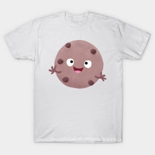 Cute chocolate chip cartoon cookie T-Shirt